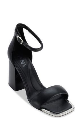 DKNY Scarla Ankle Strap Sandal in Black at Nordstrom Rack, Size 9.5