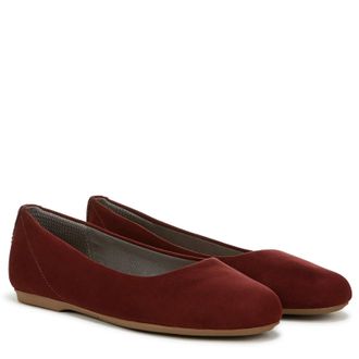 Dr. Scholls Wexley I0564F2602 Adorn Ballet Womens Red Flat Shoes HTAT1224
