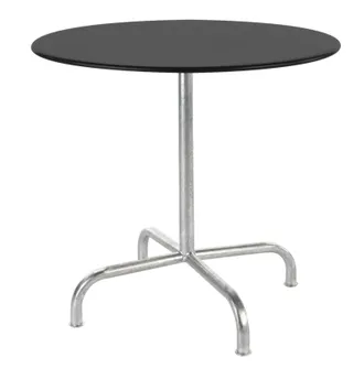 Schubiger M&ouml;bel Metall-Tisch Rigi Rund