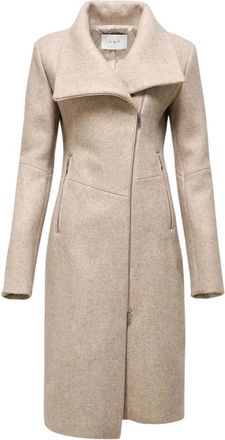 VSP Vilma Wool Coat - Dames - Mantel - Beige - S - Katoen - Jassen