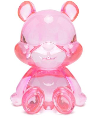 Linda Farrow Mila holiday bear (12 cm x 16 cm) - Pink