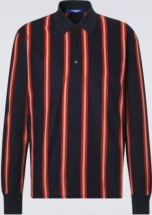 Junya Watanabe Striped wool polo shirt
