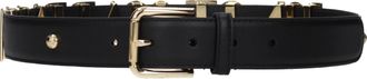 Dolce & Gabbana Dolce&Gabbana Damess Leren riem zwart