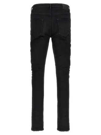 Purple P001 Jeans - Black