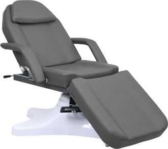 vidaXL Vidaxl Camilla De Masaje Gris 180x62x(86,5-118) Cm