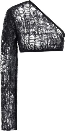 Rick Owens Top Spider Ziggy - Nero