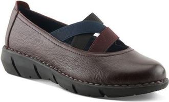 Spring Step Jax Mary Jane Wedge in Bordeaux Multi at Nordstrom, Size 10.5-11Us