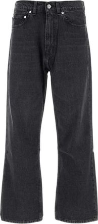 Our Legacy Donkergrijze Denim Jeans - Heren - Regular Fit Jeans - Grijs - W33 - Denim - Jeans