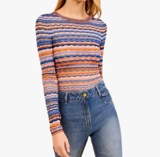 Ulla Johnson Lunaire Knit Top In Sunset