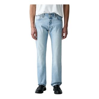 Levi's Heren, Jeans, Blauw, Maat: W30 L32 Katoen