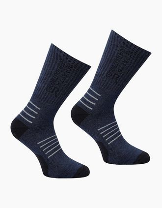 Regatta Mens Regatta Mens Bamboo Crew Socks - Navy - Size: 9/9.5/10/10.5/11/11.5/12