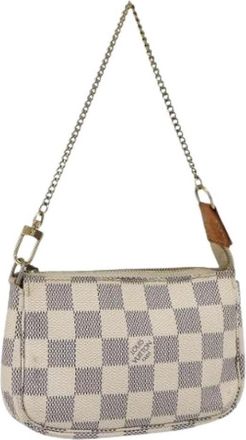 Louis Vuitton Pre-owned Vintage Mini Bag - Dames - Vintage Mini Tas - Wit - ONE Size - Vintage
