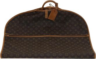 Louis Vuitton Garment Case Brown Canvas Travel Bag (Pre-Owned)