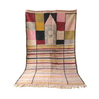 AFK Living Alfombra bereber marroqu&iacute; de pura lana 176 x 262 cm