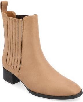 Journee Collection Wrenley Bootie in Tan at Nordstrom Rack, Size 7.5