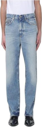 Versace Jeans met Studs in Straight Fit - Heren - Regular Fit Jeans - Blauw - W31 - Katoen - Jeans