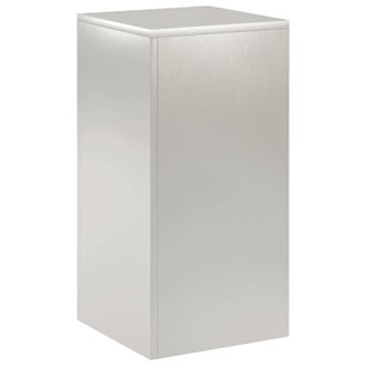 vidaXL Soporte De Plantas Plateado 30 X 30 X 60 Cm Acero Vidaxl
