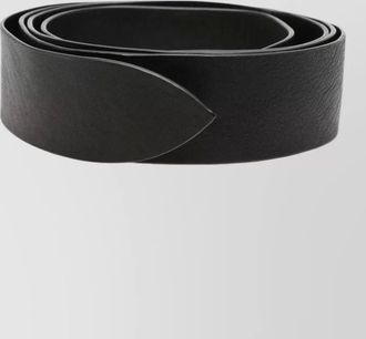 Cortana leather adjustable belt