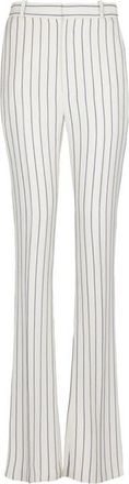 Balmain Straight-leg pinstripe trousers in White at Nordstrom, Size 40 Eu