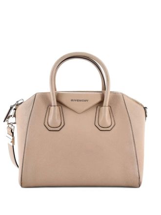 Givenchy Antigona Bag Leather Small satchel - Neutrals