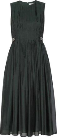 Max Mara Midi Kleedjes - Dames - Casual kleedjes - Groen - M - Kleedjes