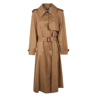 Chlo&eacute; Classic Trench Coat for Women - female - Chlo&eacute; - Trench Coats - Brown - M - Coats