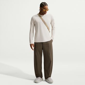 Nike Mens 24.7 PerfectStretch Dri-FIT UV Protection Barrel-Leg Pants in Brown | IM3631-212