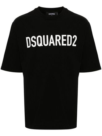 Dsquared2 T-shirt con stampa - Nero