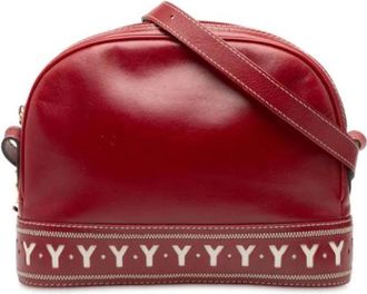 Saint Laurent Pre-owned Shoulder Bags, female, Red, Size: ONE SIZE Pre-owned Vintage Shoulder Bag
