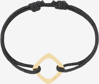 Dinh Van Kordelarmband mit Gelbgold Impression GM