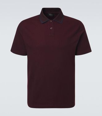 Brioni Cotton piqu&eacute; polo shirt