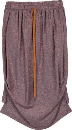 Vivienne Westwood Rokken, Dames, Roze, S, Polyester, Longuette in Lam&egrave;
