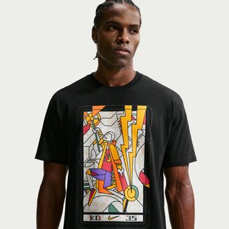 Nike Mens Kevin Durant Basketball T-Shirt in Black | IQ7179-010