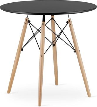 OEM Todi Mesa Redonda 80cm - Negra