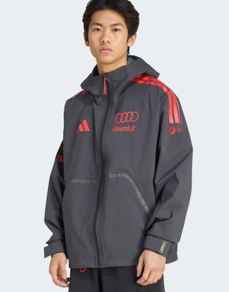 adidas Audi Formula One Team Mechanicals - Giacca multitasche nera / rosso hi-res-Nero