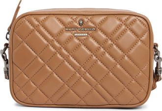 Kurt Geiger Large Brixton Camera Crossbody Bag in Light/pastel Brown at Nordstrom Rack