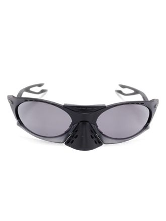 Oakley Plantaris sunglasses - men - Acetate - 63 - Black