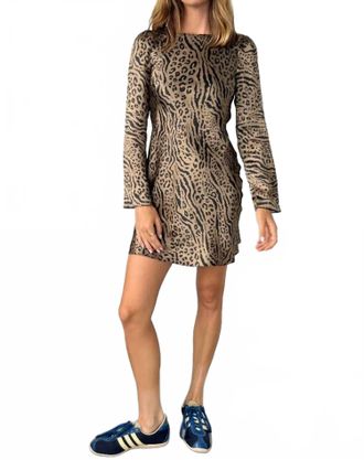 Ciao Lucia Patrice Mini Dress In Leopard