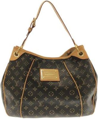 Louis Vuitton Pre-owned Monogram Galliera Schoudertas - Dames - Vintage Schoudertas - Bruin - ONE Size - Vintage