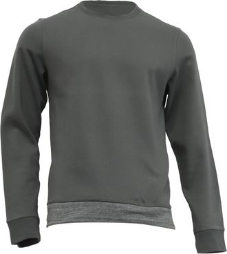 A.P.C. A. P.C. Crewneck Sweatshirt in Olive Cotton