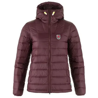 Fj&auml;llr&auml;ven Expedition Pack Down Hoodie Daunenjacke f&uuml;r Damen | lila