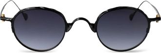 Yohji Yamamoto round-frame sunglasses - Black
