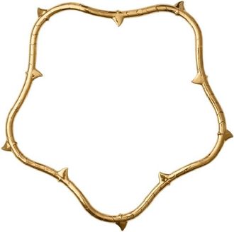Burberry Rose Vine Clip Closure Necklace