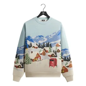Kith Kithmas 2025 Village Nelson Crewneck Summit KHM034426-408
