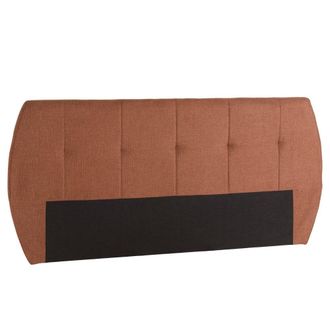 Macabane Cabecero tapizado para camas de 160/180 cm color terracota