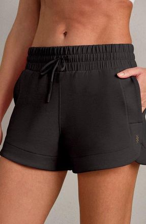 Rhone DreamGlow Shorts in Pure Black Heather at Nordstrom, Size Xx-Large