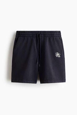 H&M Relaxed Fit Shorts in Navy Blue at Nordstrom, Size Xx-Large