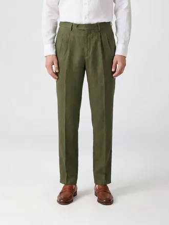 Boglioli Pants Men color Kaki