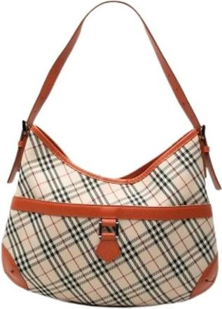 Burberry Pre-owned Nova Check Hobo - - Pre-owned - Donna - Beige - ONE SIZE