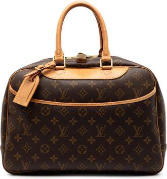 Louis Vuitton Borsa a mano Deauville con monogramma 2001 - Marrone